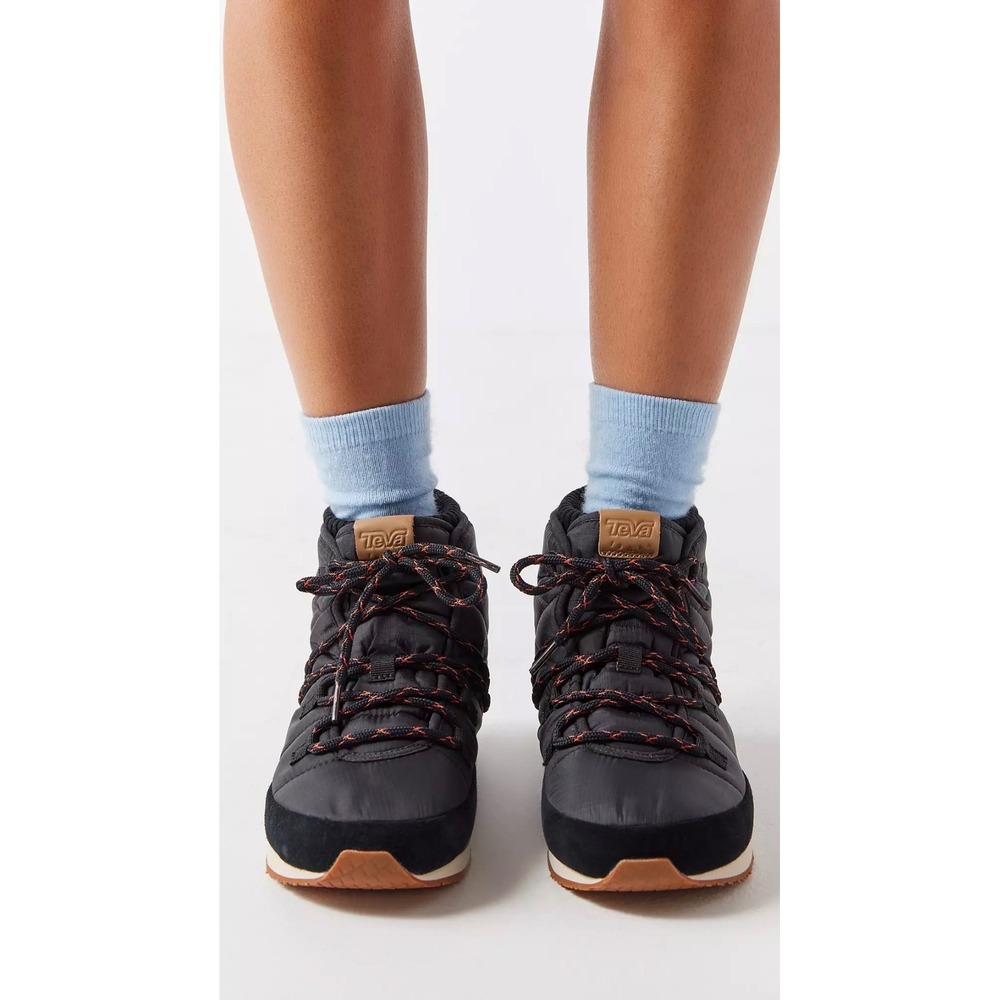 Teva Ember Commute Waterproof Booties Black 1102130 Womens 10